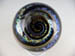 Lampworked Glass Vortex Marble. 2" Across.