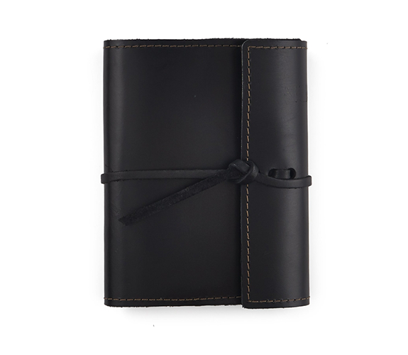 Small Writers Log Refillable Leather Journal