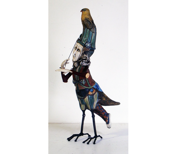 "Plumed Manbird" by Robin & John Gumaelius