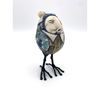 Gumaelius ceramic and steel sculpture