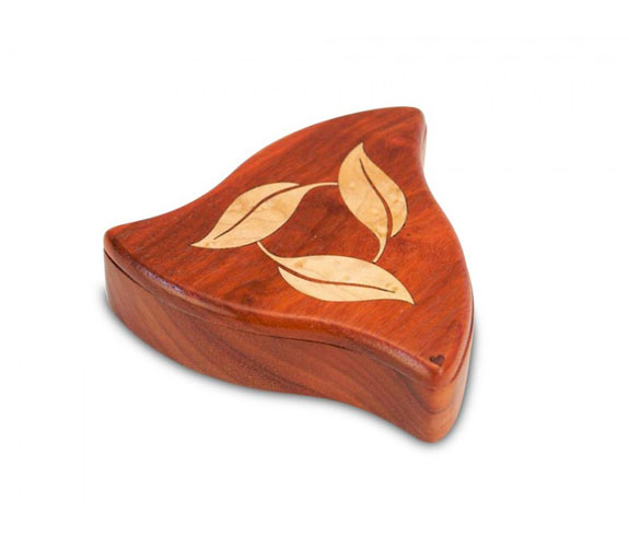 Turning Leaf Puzzle Box by Heartwood Creations