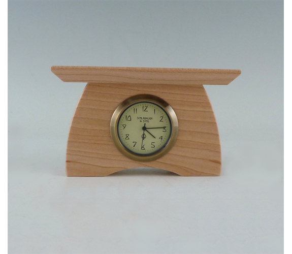 Mini Mantle Maple Clock