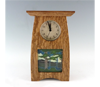 wood clock