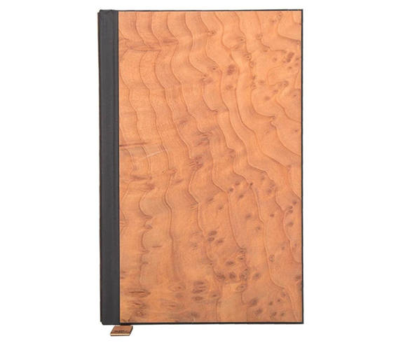 Redwood Burl Journal w/ lined paper